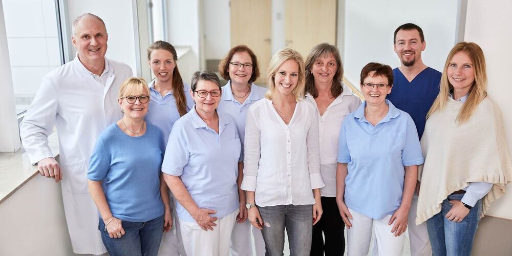 Teambild der Schmerzmedizin. 