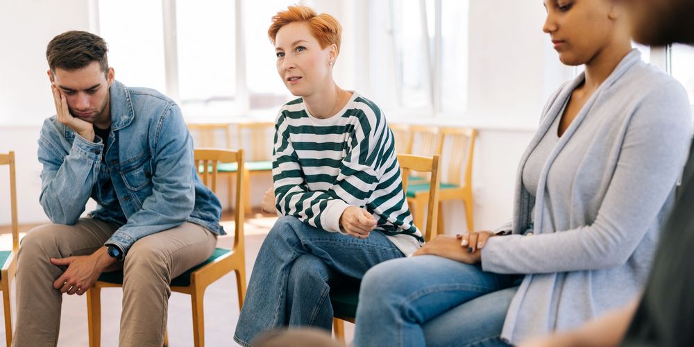 Gruppentherapie in der psychosomatischen Tagesklinik Anna 