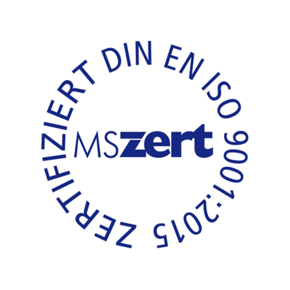 MS Zert Zertifikat Din En Iso 9001 2015