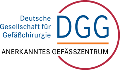 Zertifikat für die Gefäßchirurgie des Johanna-Etienne Krankenhauses.